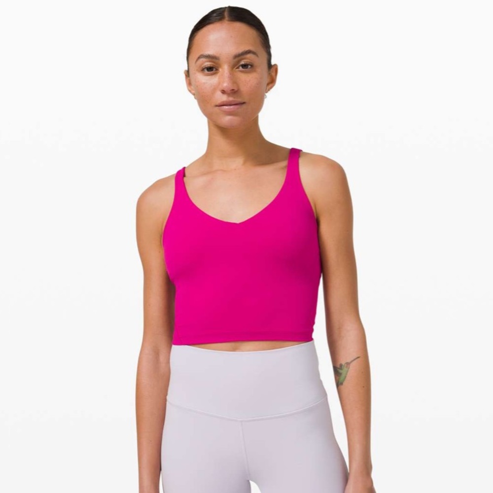 lululemon athletica Pink Tank Top